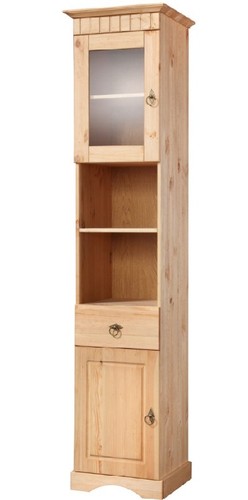 Hochschrank aus kiefernholz - aus,