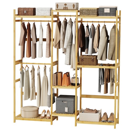 Offener kleiderschrank holz - kleiderschrank,