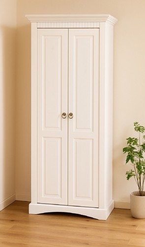 Dielenschrank kiefer massiv - dielenschrank,