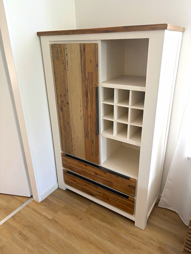 Landhaus holzschrank - landhaus,