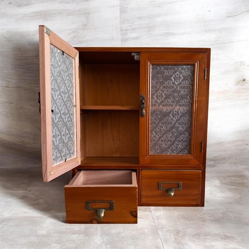Vintage holz mini - mini, schrank