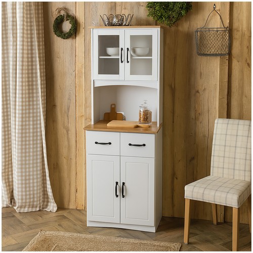 Eleganter küchenschrank mit - eleganter,